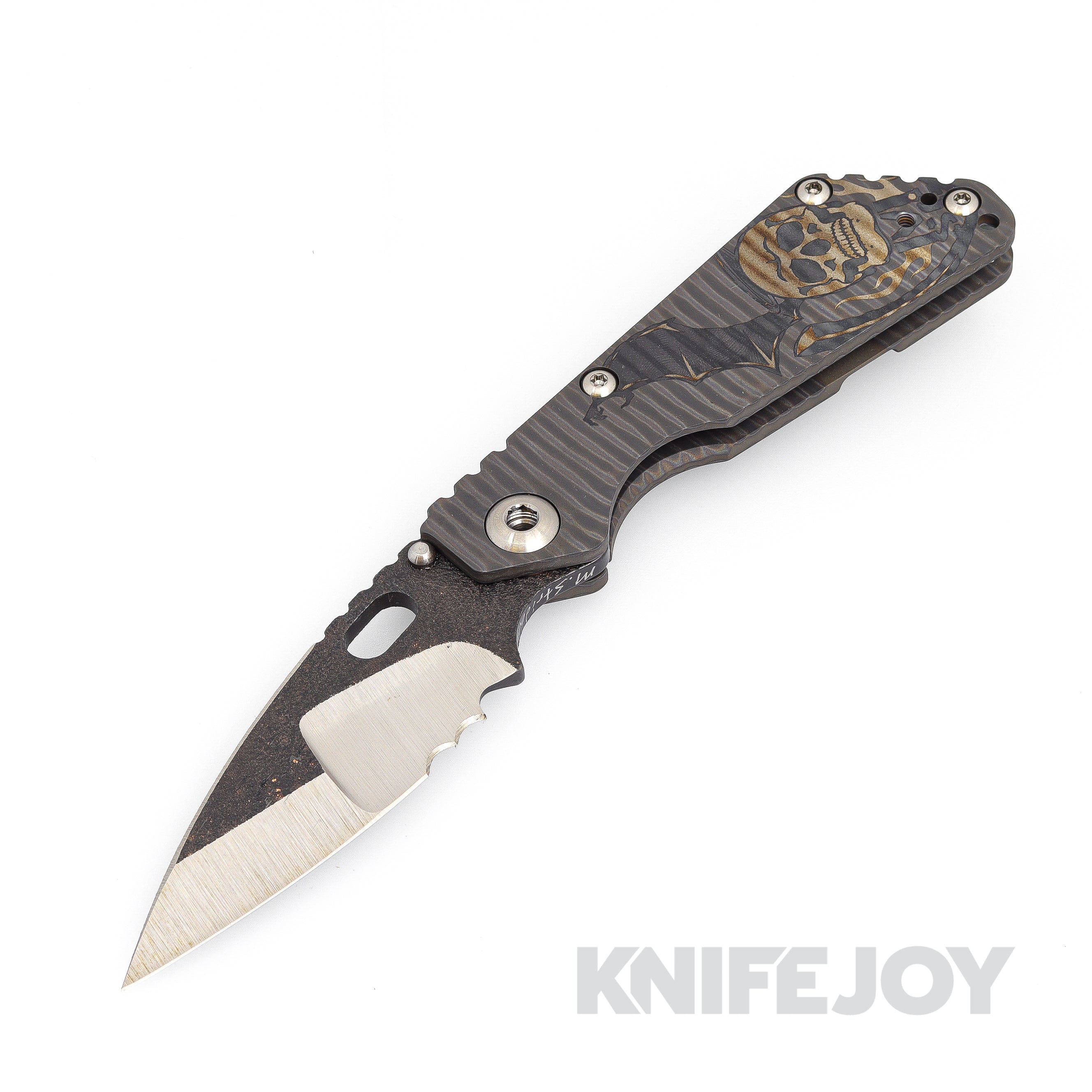 Mick Strider Custom Knives MSC Batwing SnG Nightmare Grind Blade