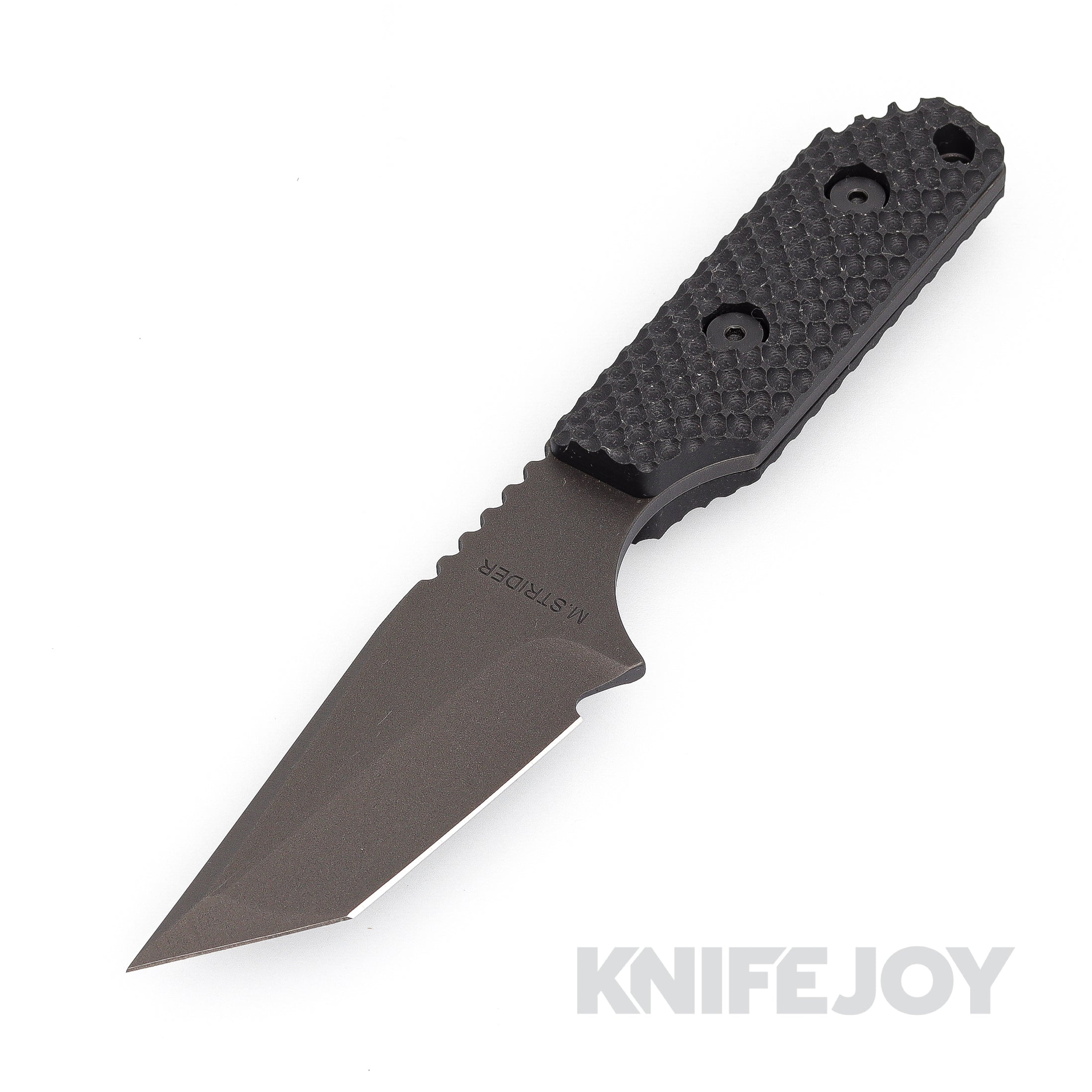 Strider Knives DB Fixed Blade Tanto Black Blade with Thin Stock