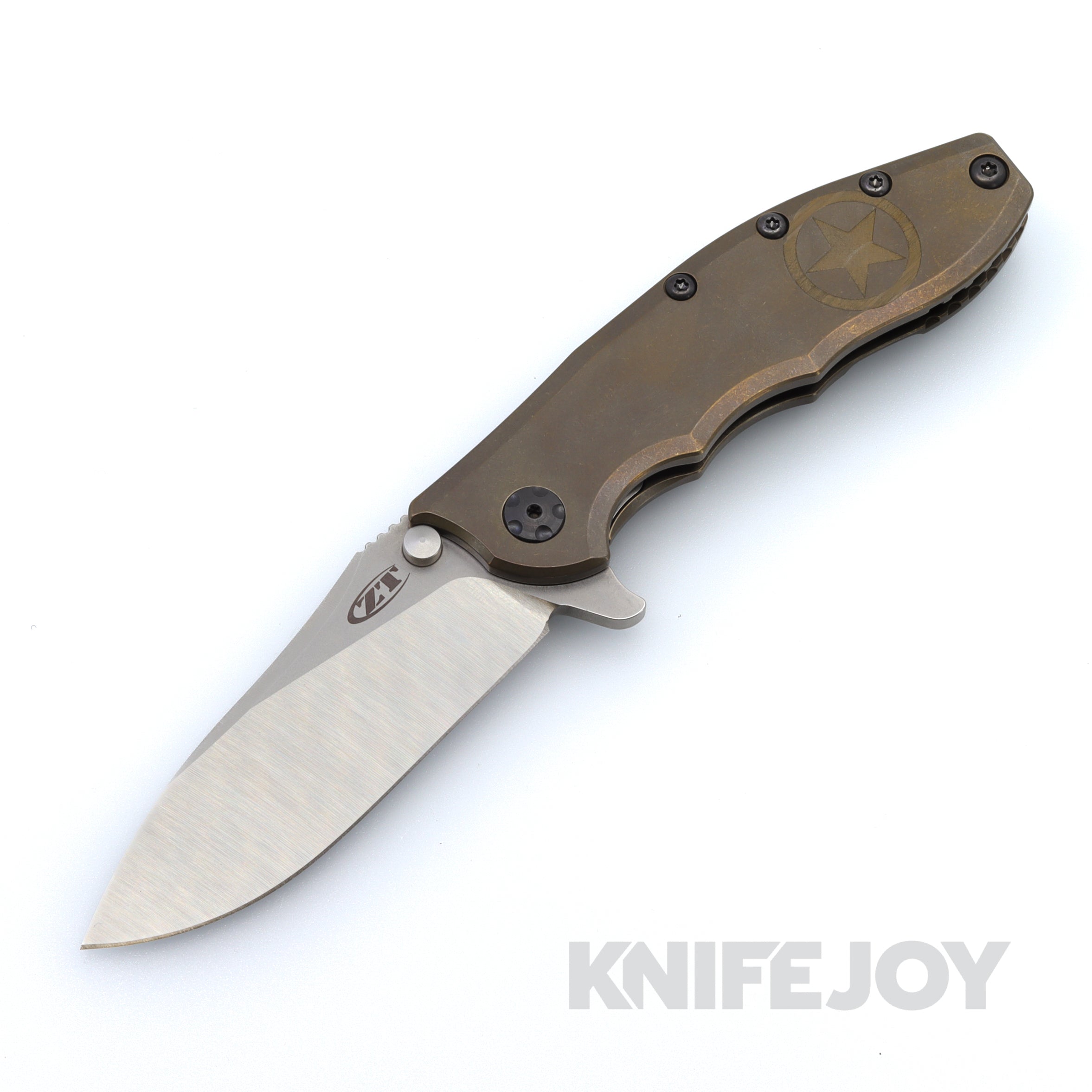 Zero Tolerance ZT 0562TI Rick Hinderer Design CPM-20CV Blade and