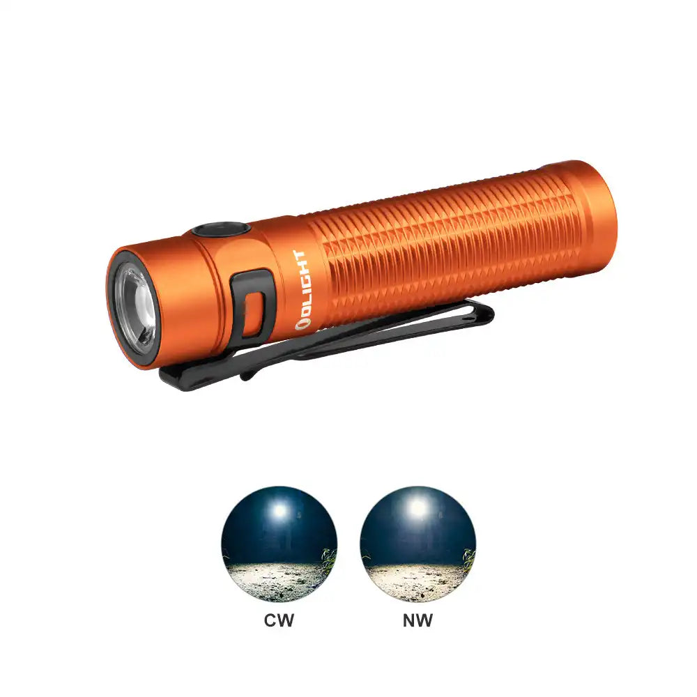 Olight O-BATON3PROMAXOGCW Baton 3 Pro Max Orange Aluminum Alloy Rechar – KnifeJoy