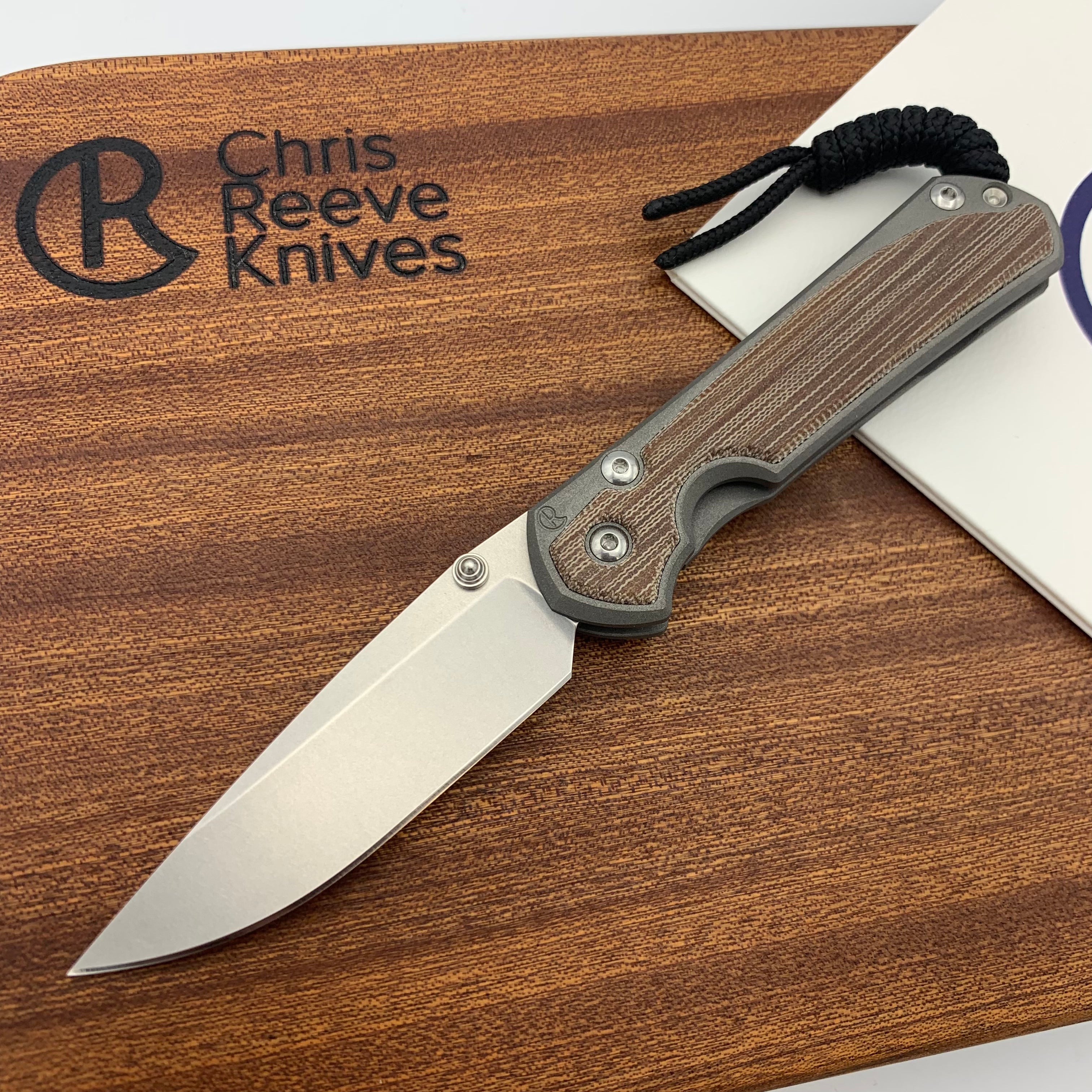 Chris Reeve Knives Small Sebenza 31 Magnacut Drop Point/Double Silver