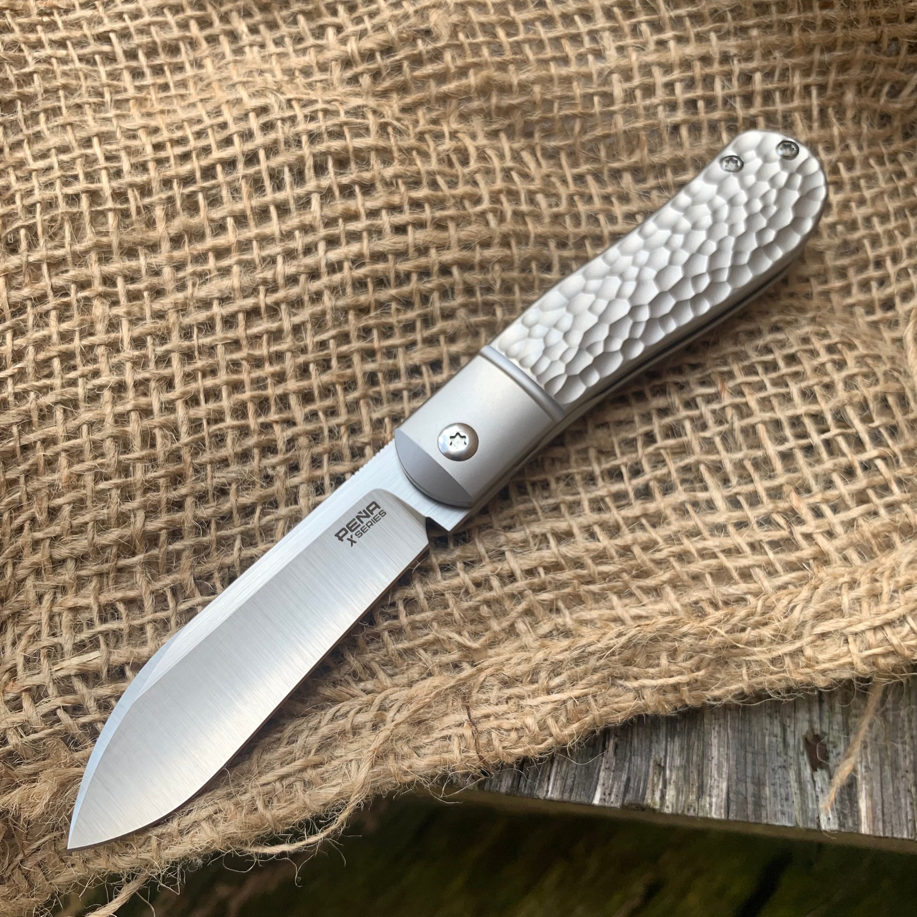 Enrique Pena Front Flipper Dogleg Jack Jigged Titanium X Series