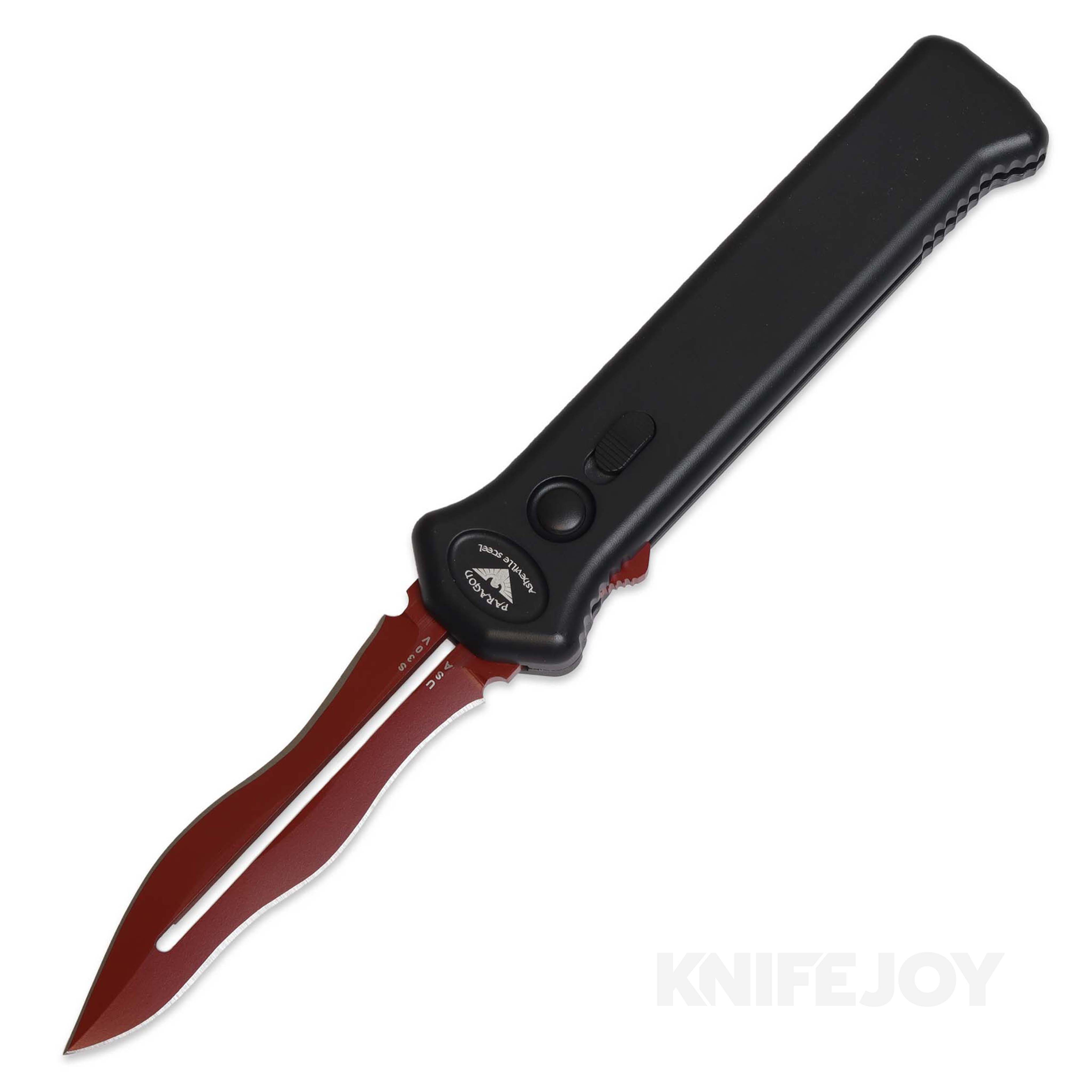 Paragon ASH-PARA-X-TORCH-B-CRB Estilleto Dagger OTF Cerakote Red