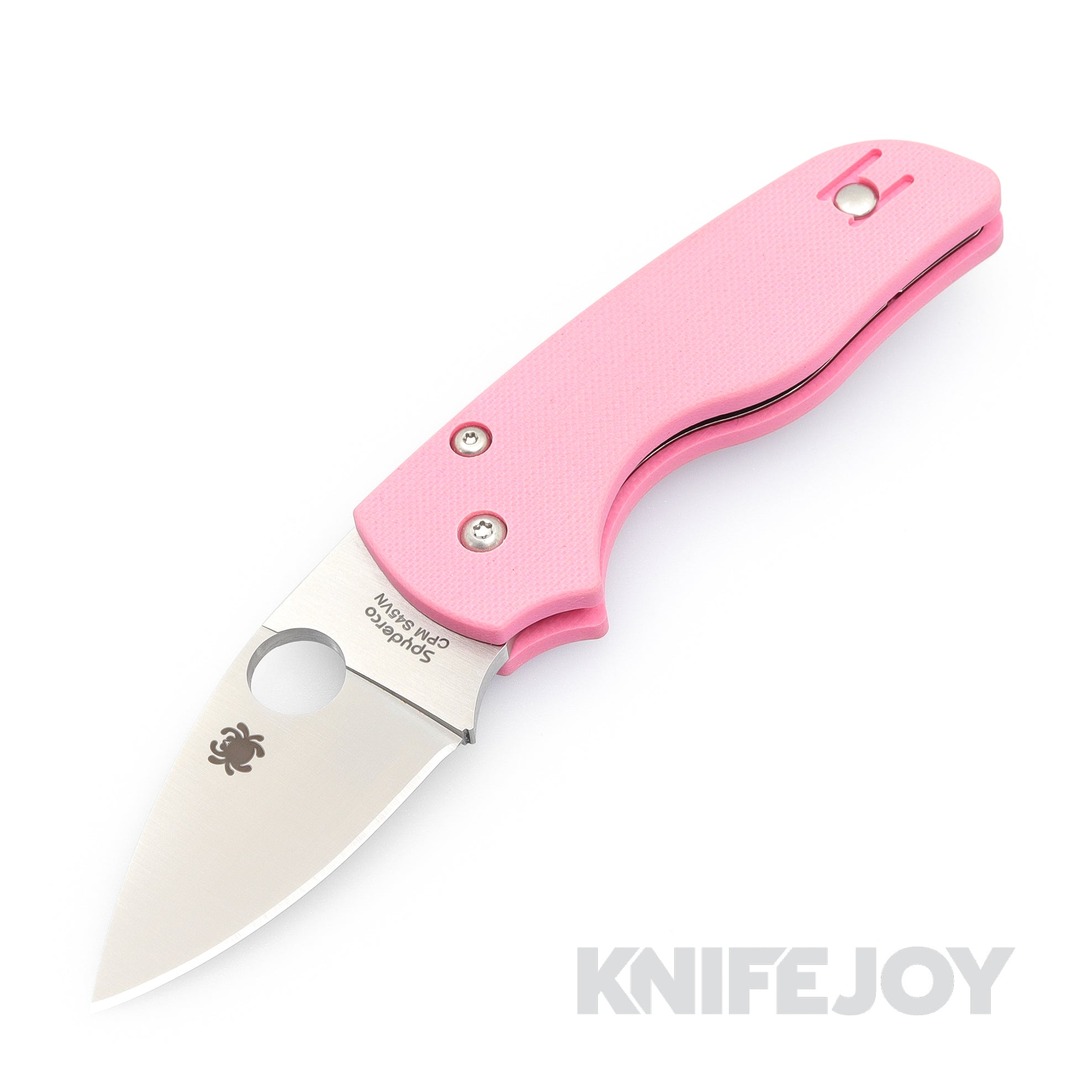 Spyderco C230GPPN Lil' Native Compression Lock Folding Knife KnifeJoy