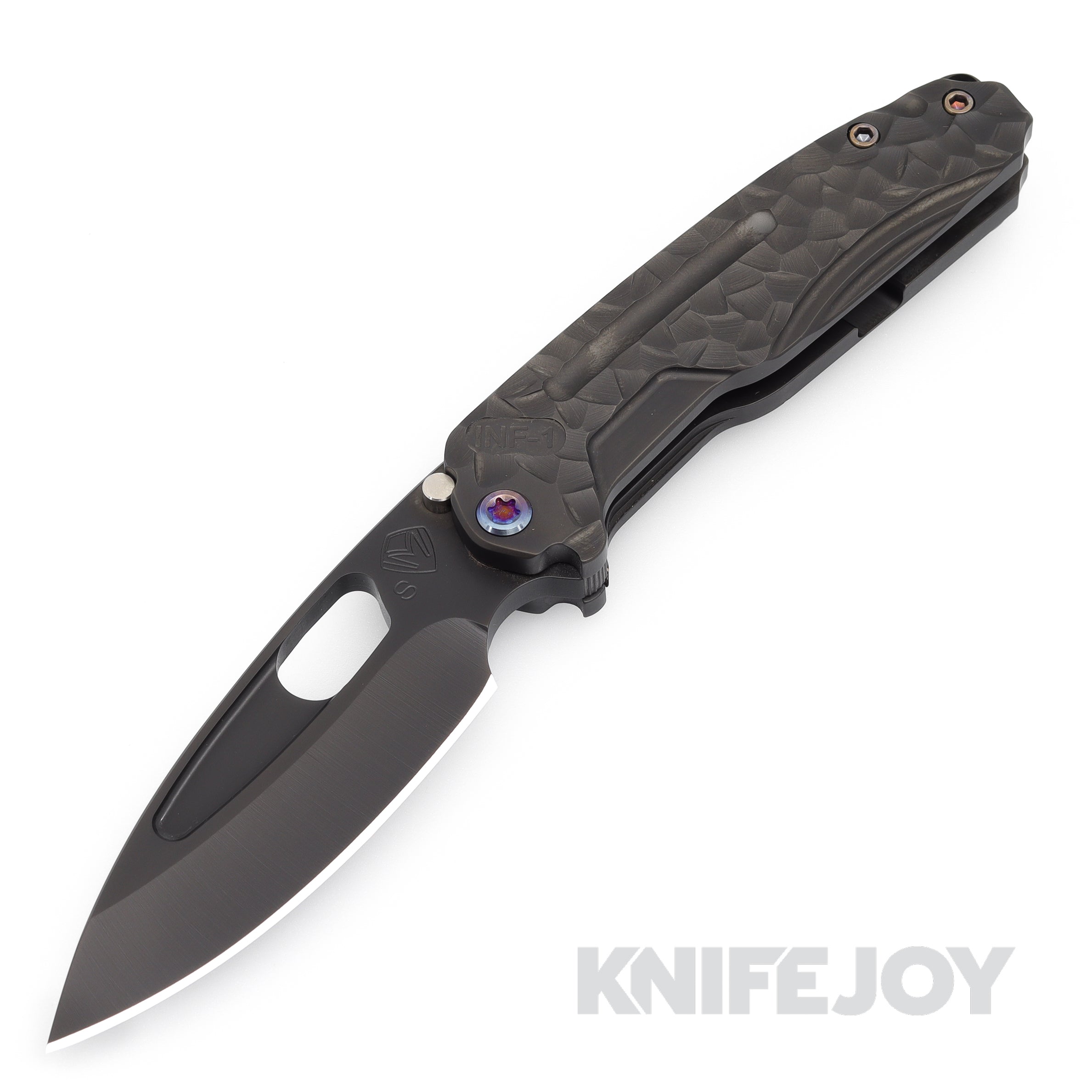 Medford Knives Infraction S35VN PVD Blade with PVD "Peaks & Valleys" S