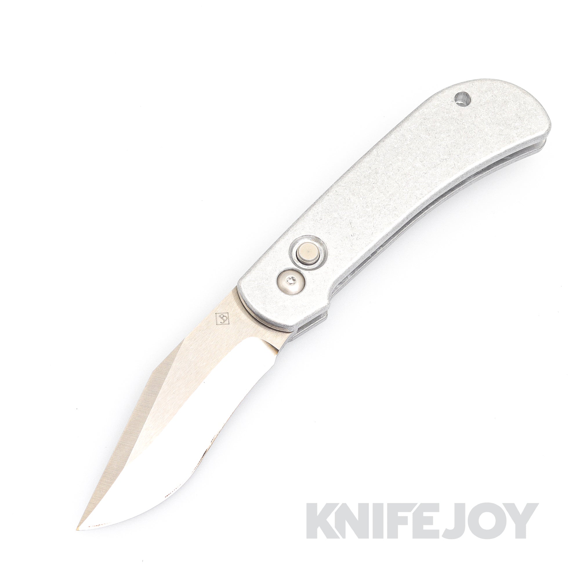Fellhoelter Ridgeline Auto Knife Engraved Magnacut Blade with Titanium