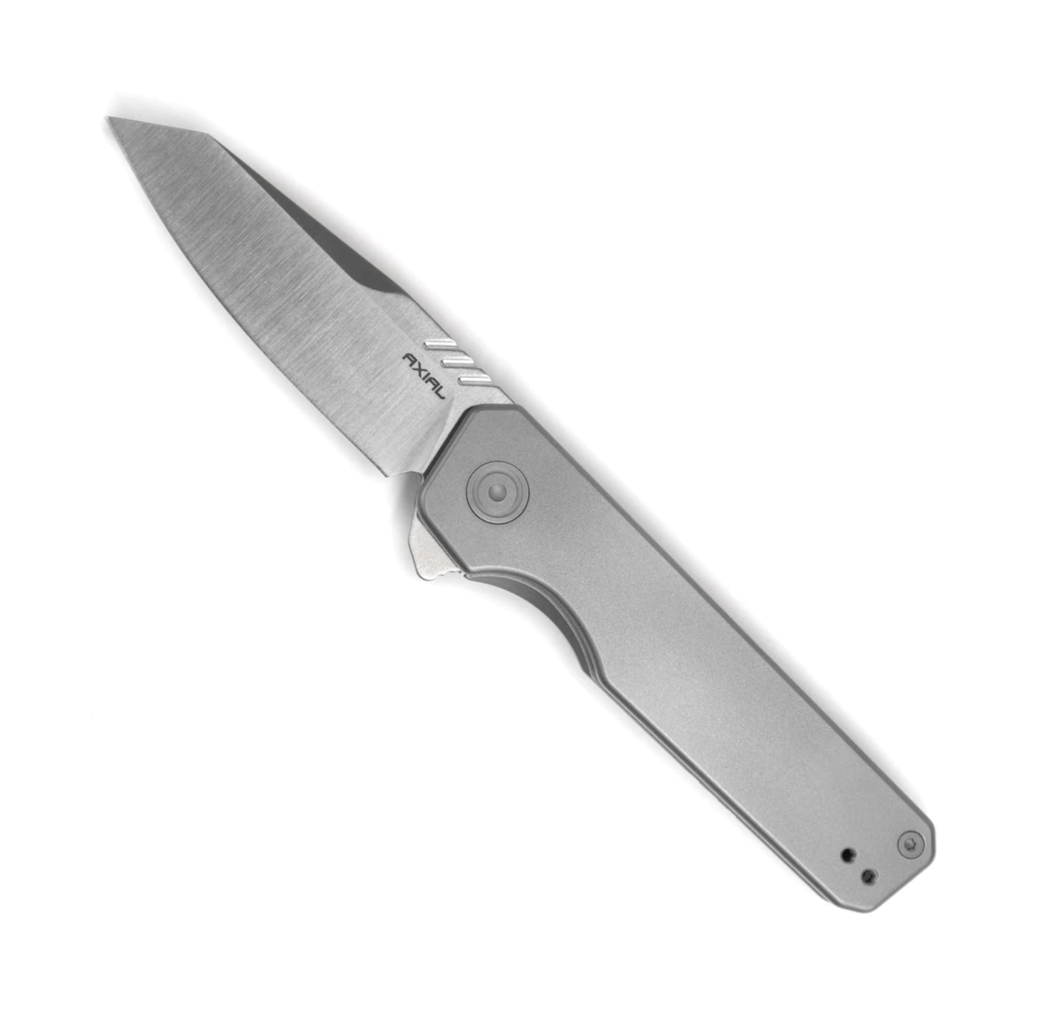 ⭐️INDIVI Axial Enzi Titanium Frame Lock Flipper with Modified Tanto