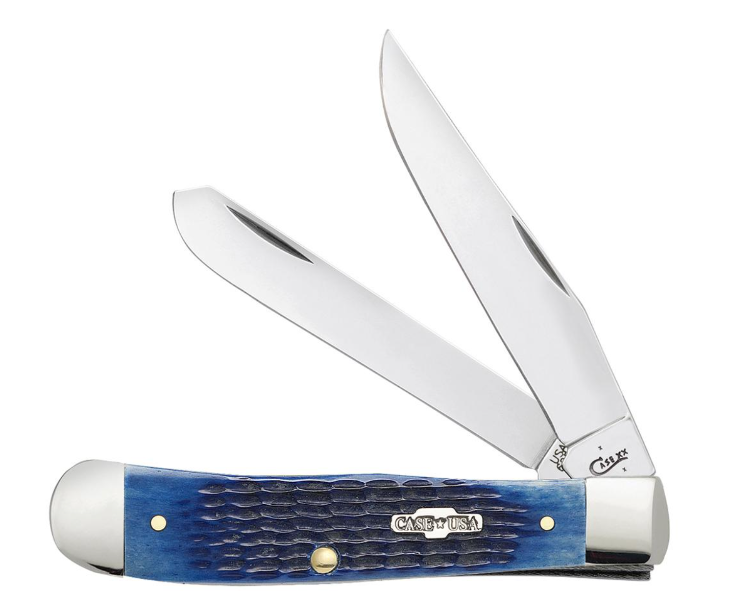 Case Blue Bone Rogers Corn Cob Jig Medium Stockman (02806) KnifeJoy