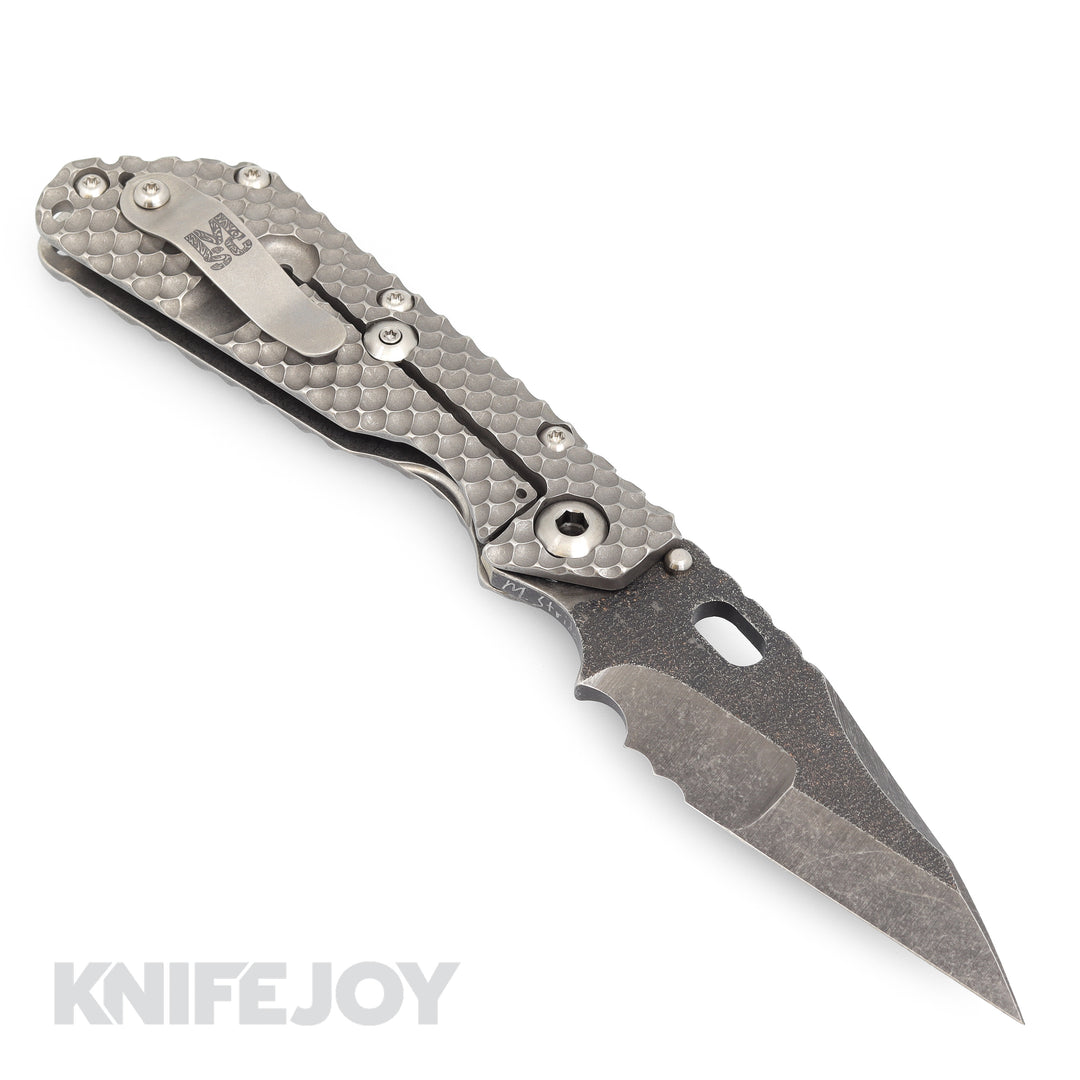 Mick Strider Custom Knives SMF Nightmare Grind Acid Wash CTSXHP