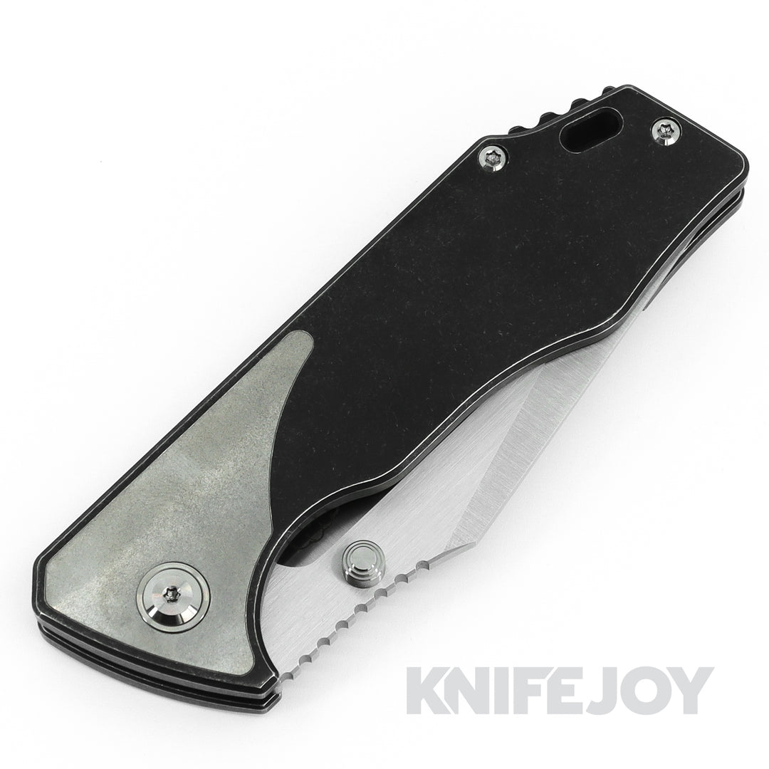 Something Obscene Company J-Cape V4 Satin Blade with Black