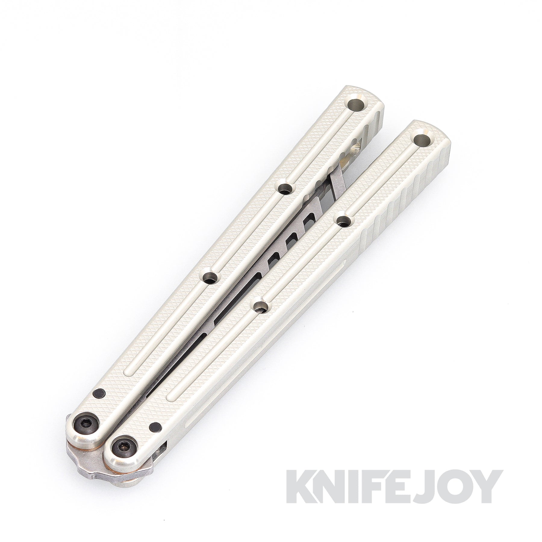 Squid Industries Knives Silver Krake Raken Trainer V3 Balisong