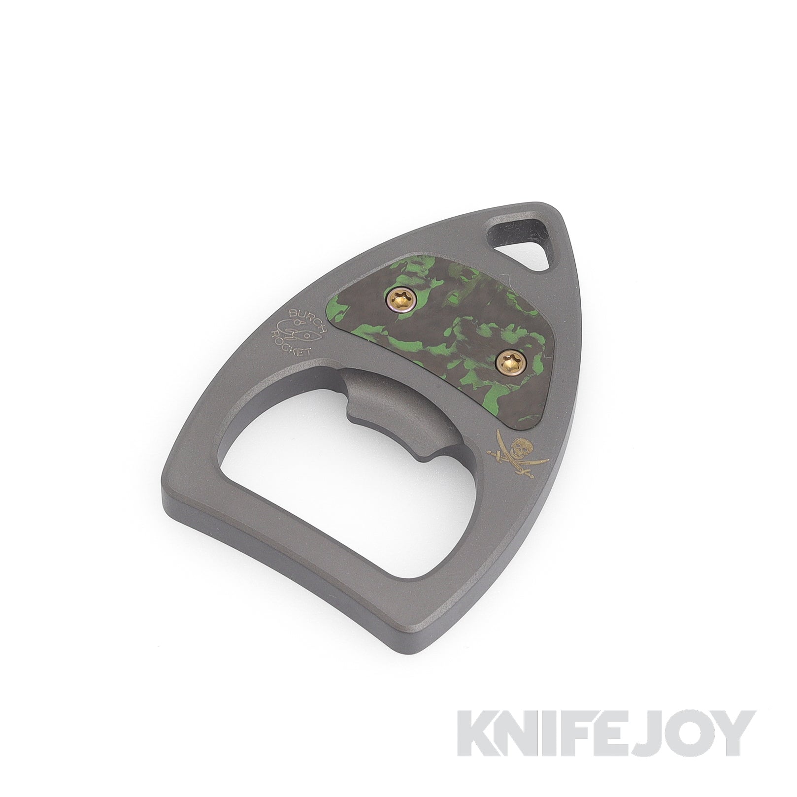 Rocket Inlay Burchtree Bladeworks Custom Zirc/ Fat Carbon Bottle Rocket Inlay Escap ...