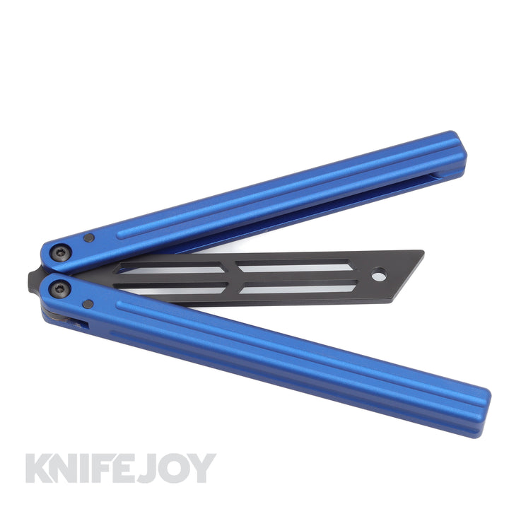 Squid Industries Knives Triton V2 Balisong Butterfly Inked Black