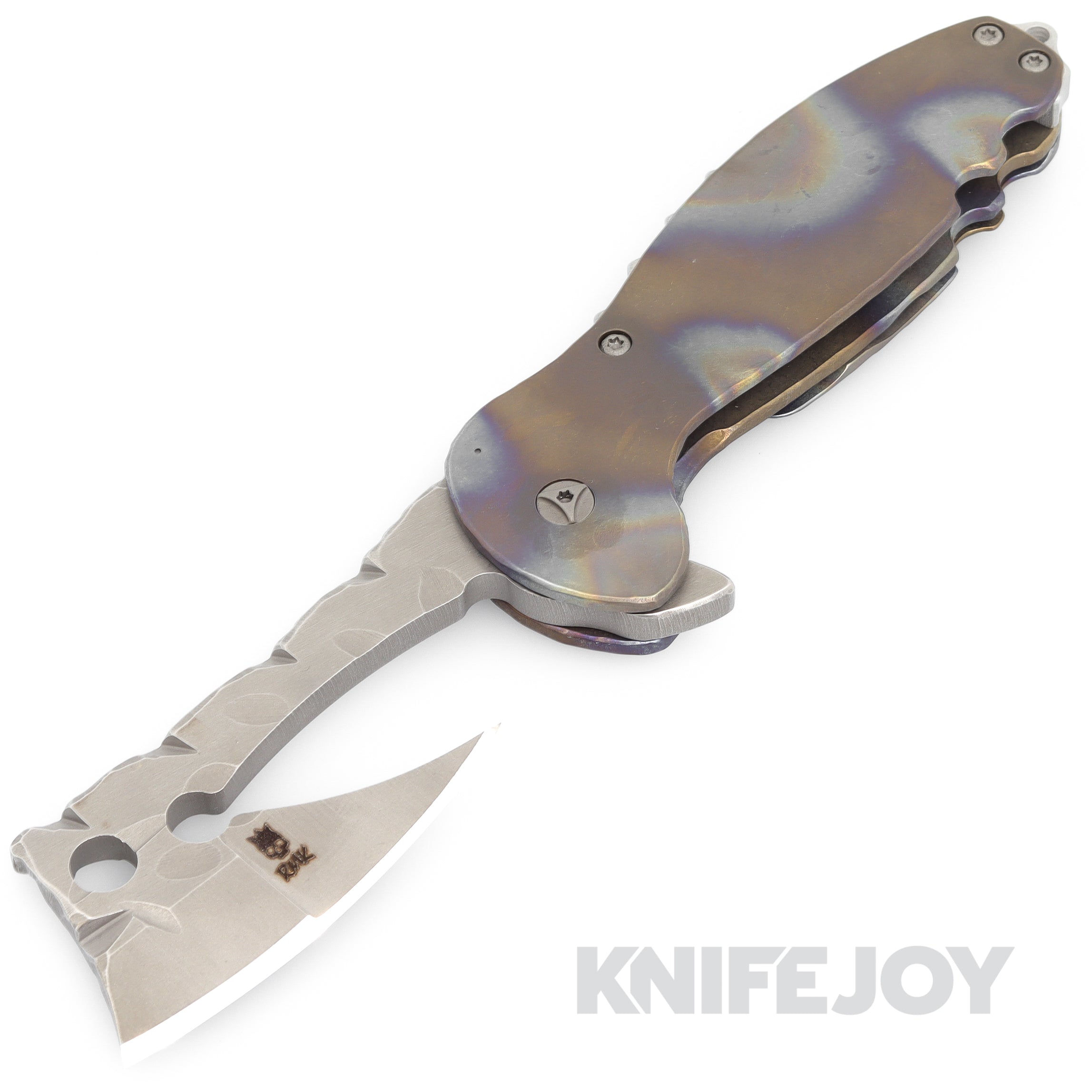 RichMade Knives Large Ratchet Folder Stainless Steel Blade with Super ...