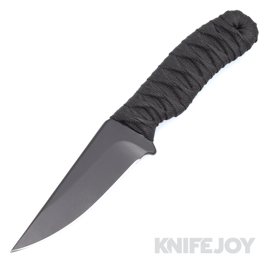 J.Watson Knives Kidon Blackout Fixed Blade Black Cerakote Blade