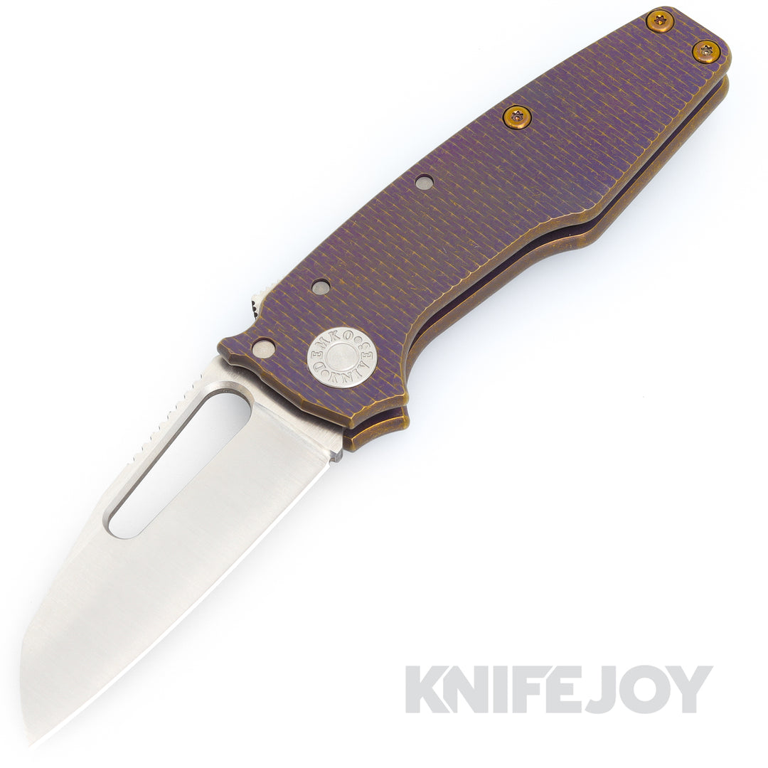 Demko Knives AD22 Custom Hand Ground Shark Foot Magnacut Blade