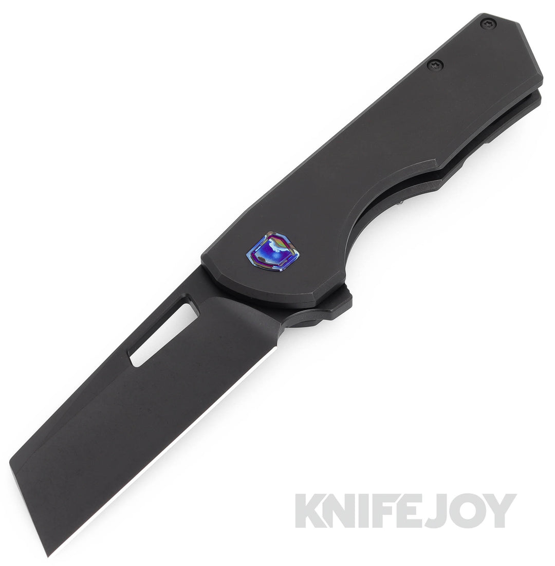 Brian Brown Knives Yeager-M V3 Flipper KnifeJoy Exclusive M390 Black P