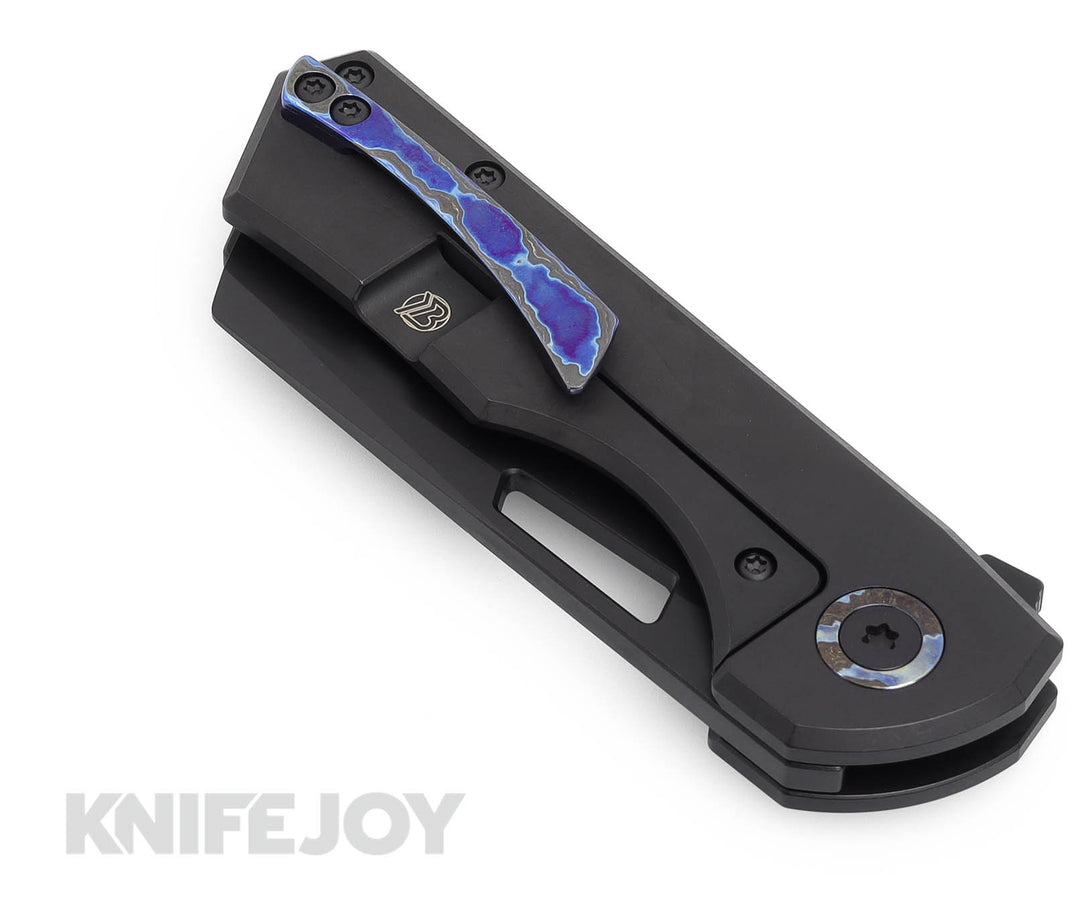 Brian Brown Knives Yeager-M V3 Flipper KnifeJoy Exclusive M390 Black P