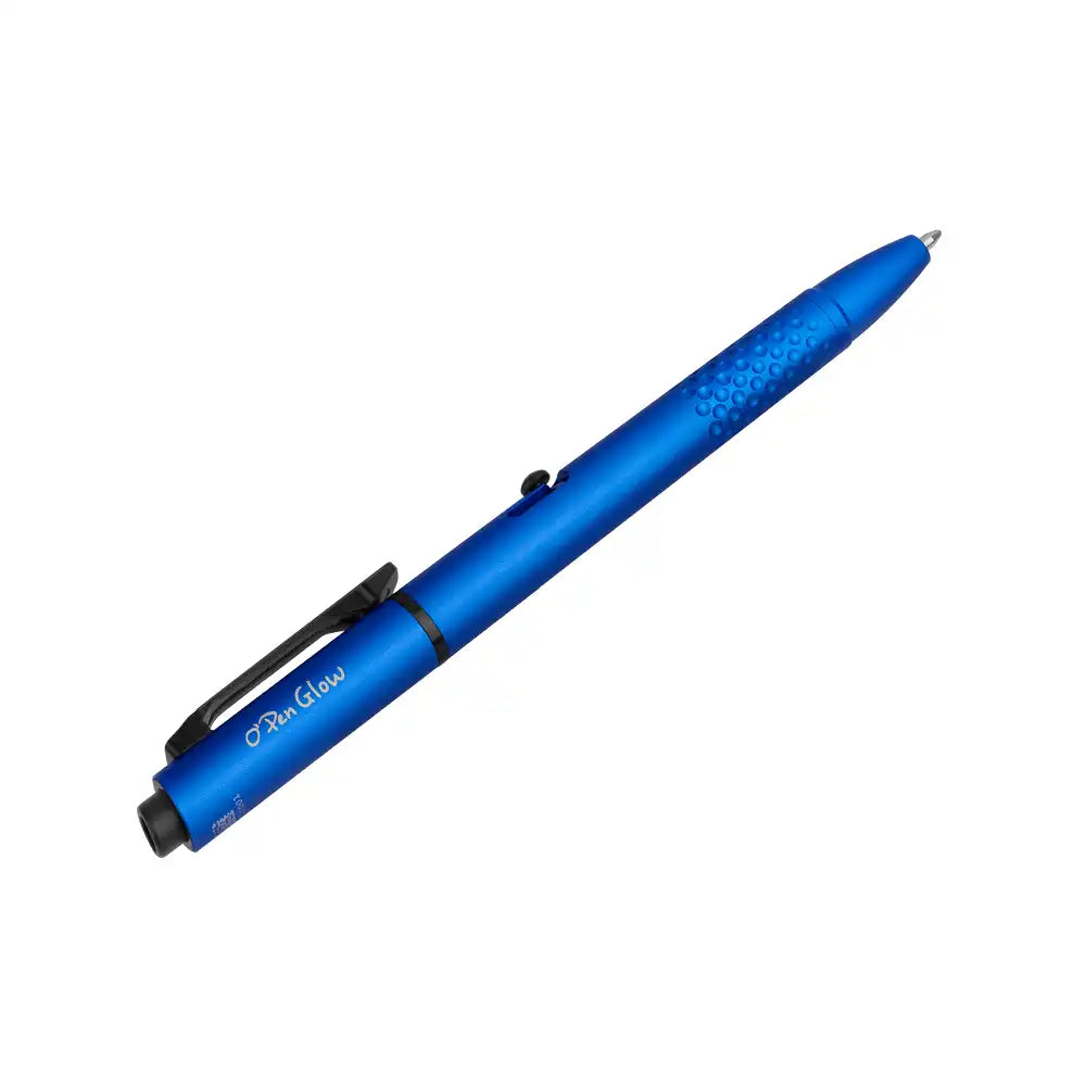 Olight O-OPen Glow Midnight Blue Aluminum Glow Pen with Integrated