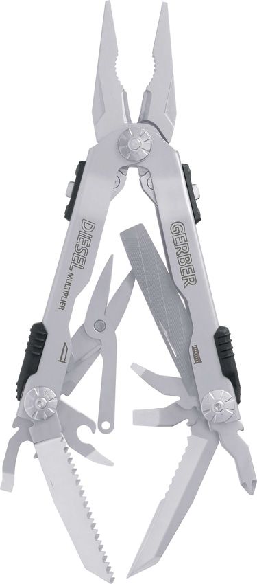 Gerber GB22-41545 Diesel Multi-Plier Series Black Stainless Steel Mult ...