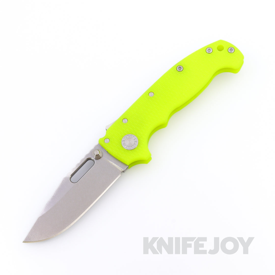 Demko Knives MGAD20 V1 Clip Point 3V Blade with Dayglow Textured