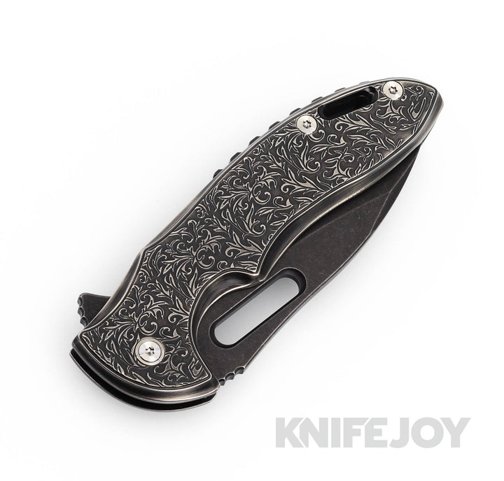 Mechforce Knives Rick Lala Collab Sentry Frame Lock Flipper Knife