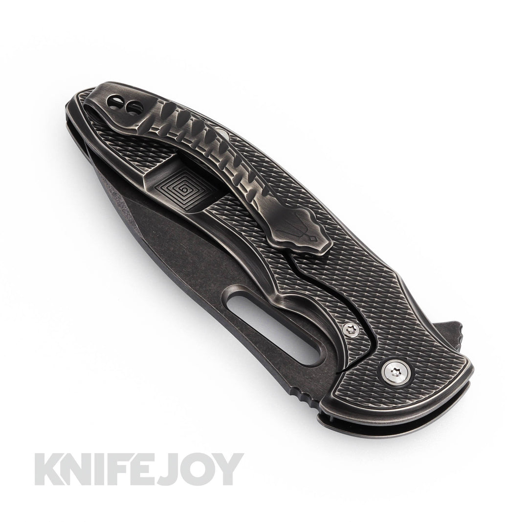 Mechforce Knives Rick Lala Collab Sentry Frame Lock Flipper Knife