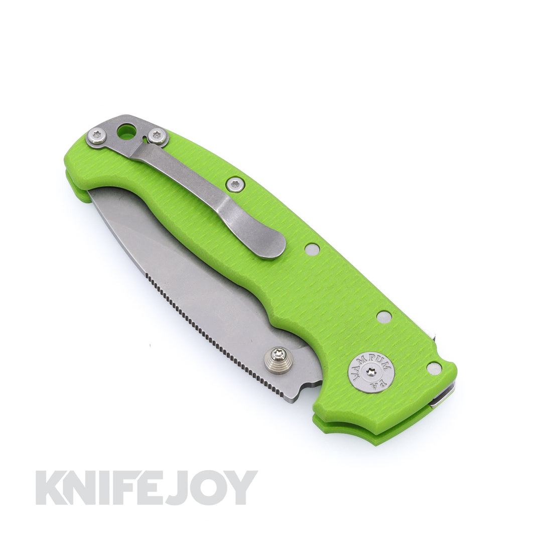 Demko Knives MGAD20S MagnaCut Barong Blade with Neon Green