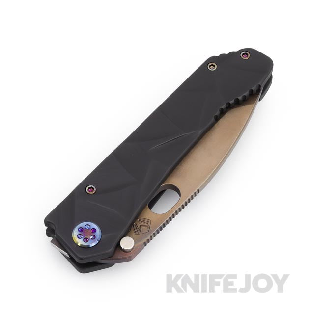 Medford Knives 187 DP D2 Vulcan Drop Point Blade with DLC 