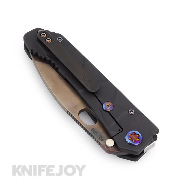 Medford Knives 187 DP D2 Vulcan Drop Point Blade with DLC 