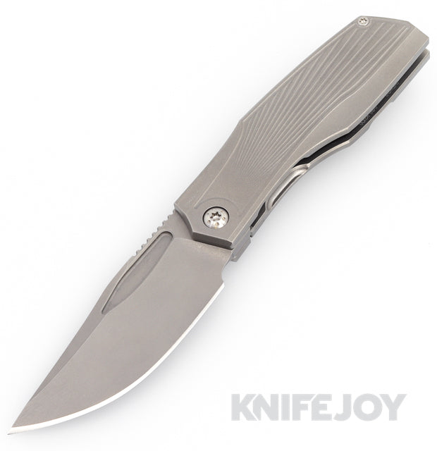 Prince Customs Protean Folder Knife 20CV Blade with Sunburst