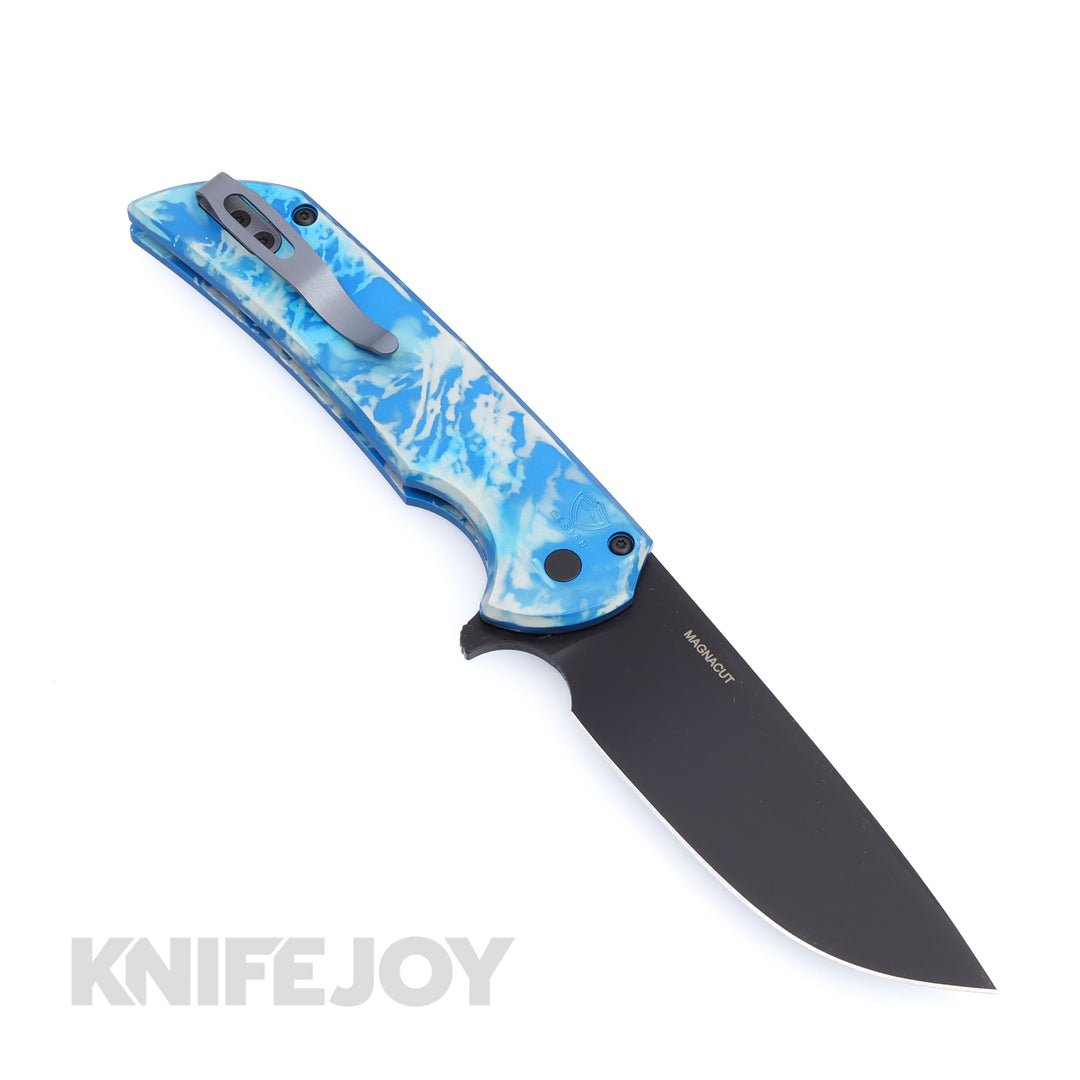 Pro-tech Knives Mordax KnifeJoy Exclusive with Black DLC Magnacut Blad