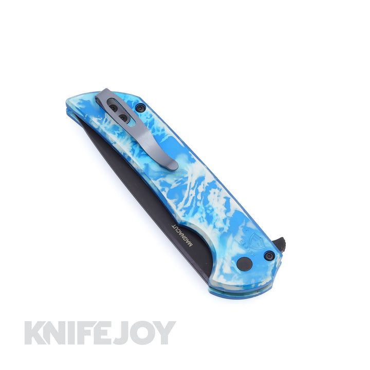 Pro-tech Knives Mordax KnifeJoy Exclusive with Black DLC Magnacut Blad