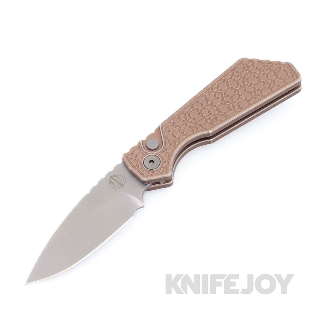 Pro-tech Knives PT205-Gridlock KnifeJoy Exclusive FDE BW Pro-Strider P