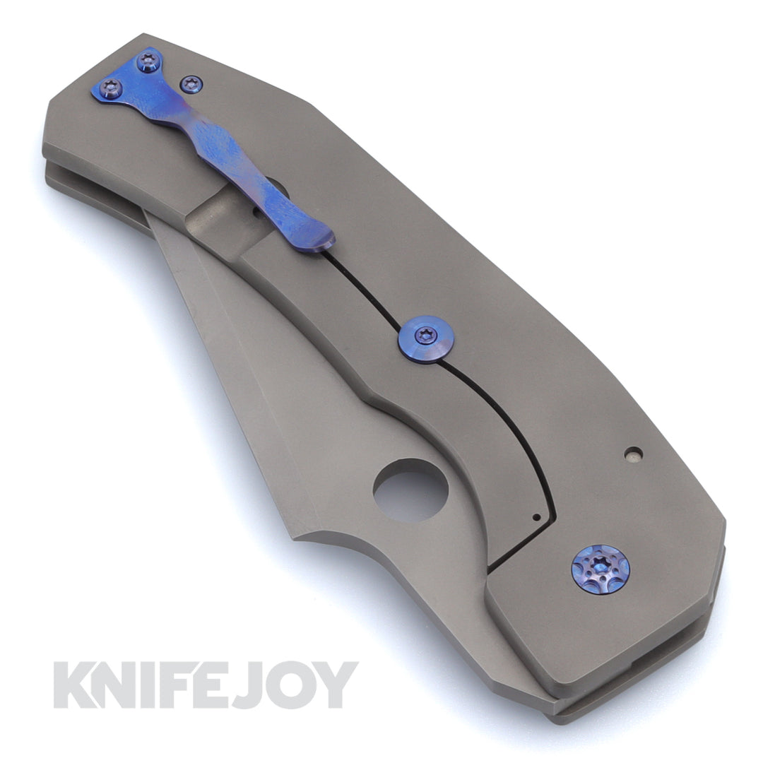 Zermeno Knives Tyr XL Stonewash CPM-154 Blade with Stonewash