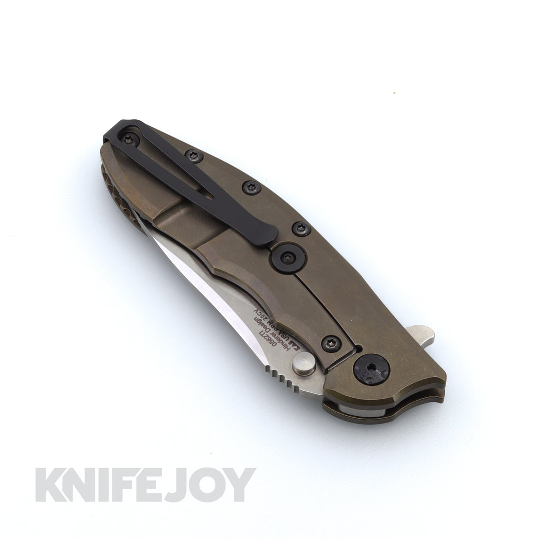 Zero Tolerance ZT 0562TI Rick Hinderer Design CPM-20CV Blade and