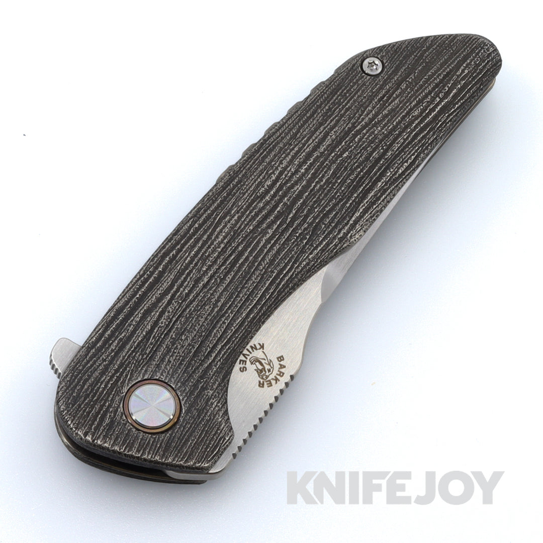 Mechforce Barker Collab Hokkaido Folder with Satin Magnacut Blade