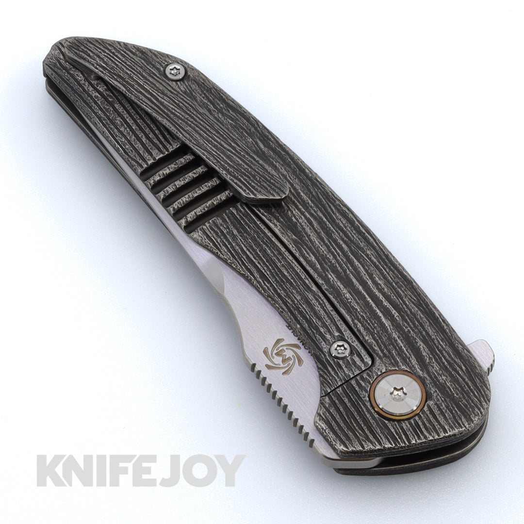Mechforce Barker Collab Hokkaido Folder with Satin Magnacut Blade