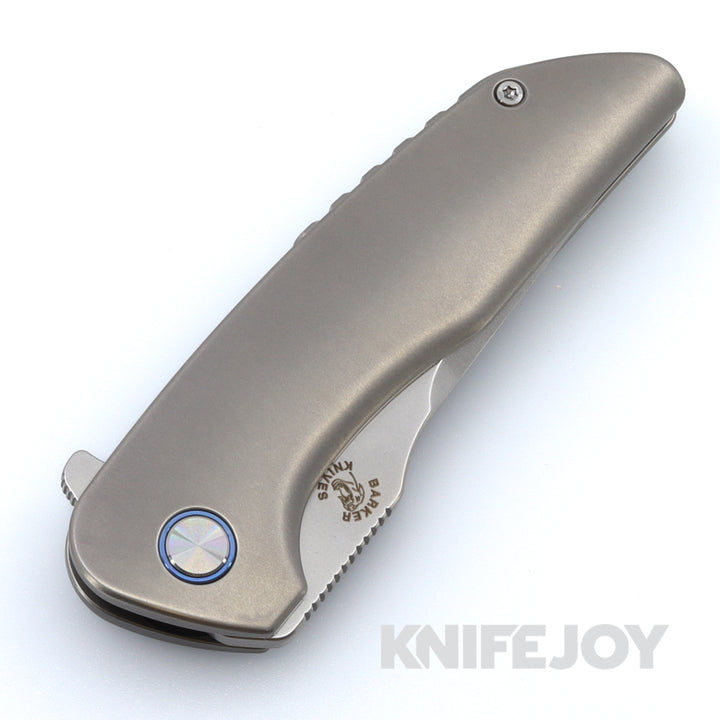 CraftA mp201 ジェネウィンマボカニー杢 Mechforce Barker Collab Hokkaido Folder with Stonewash Magnacut