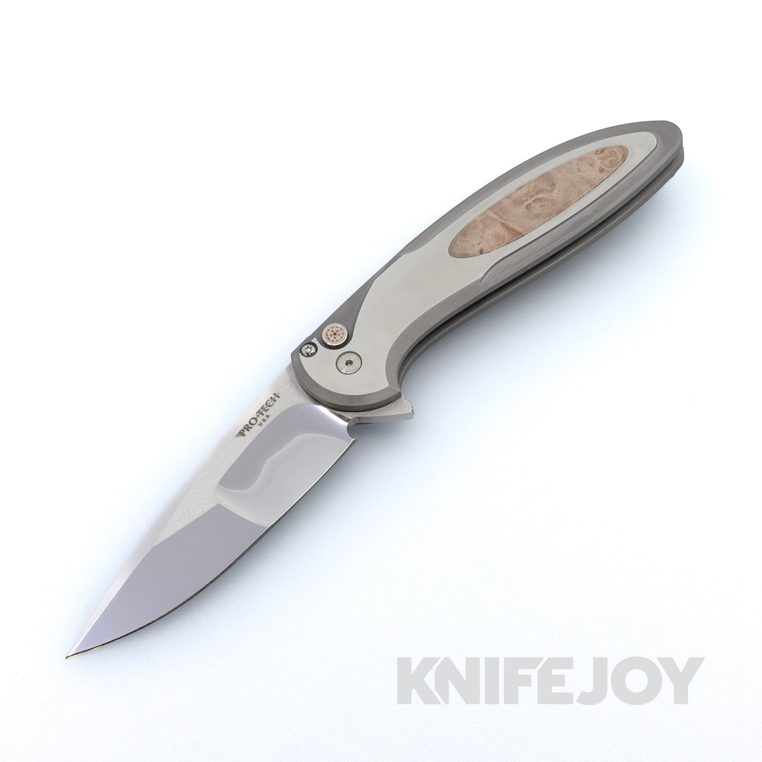 Pro-Tech Knives Cambria Custom 001 Flipper with Mike Irie Compound