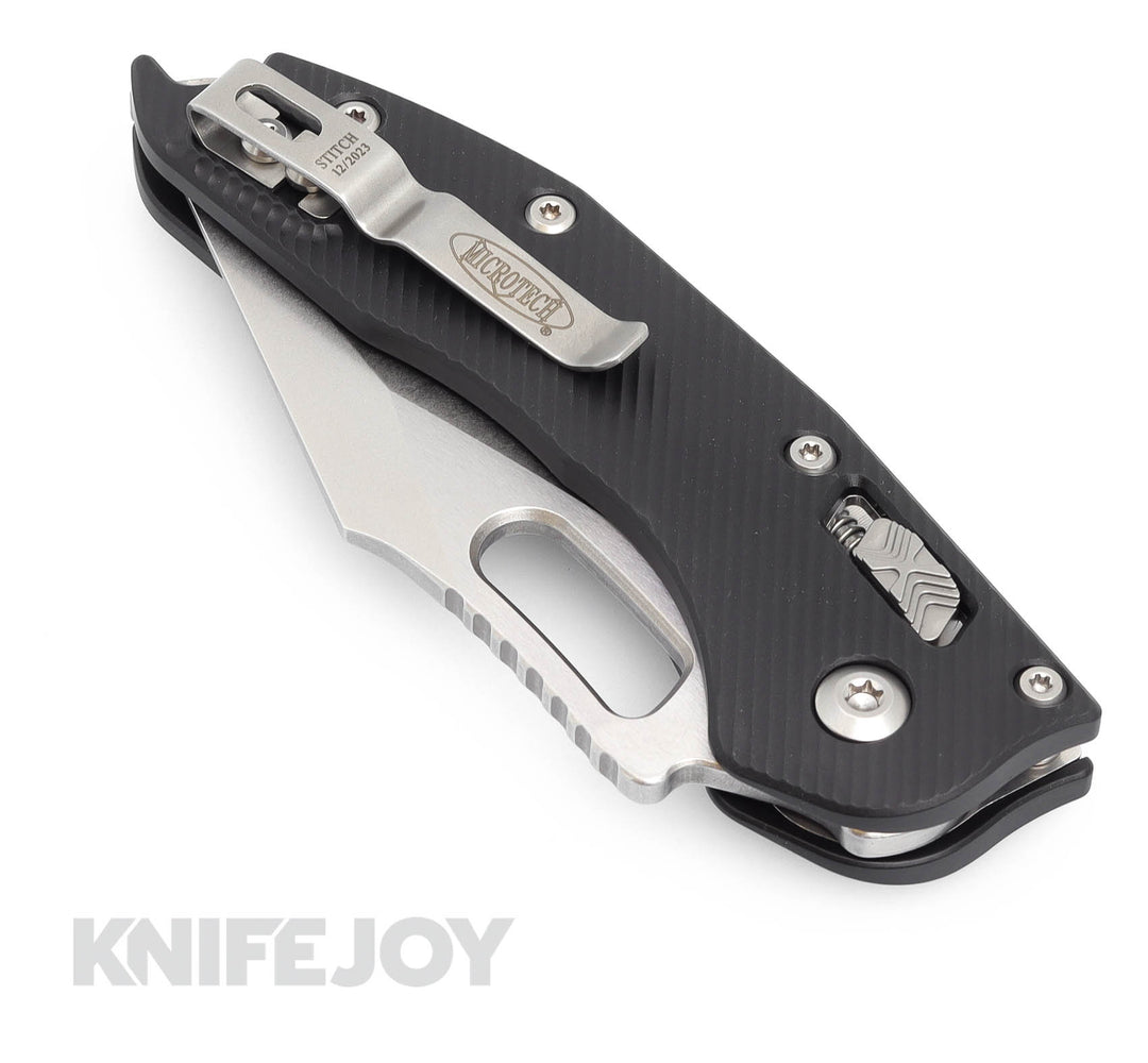 MICROTECH 169RL-11FL Borka Stitch RAM-LOK Folding Knife