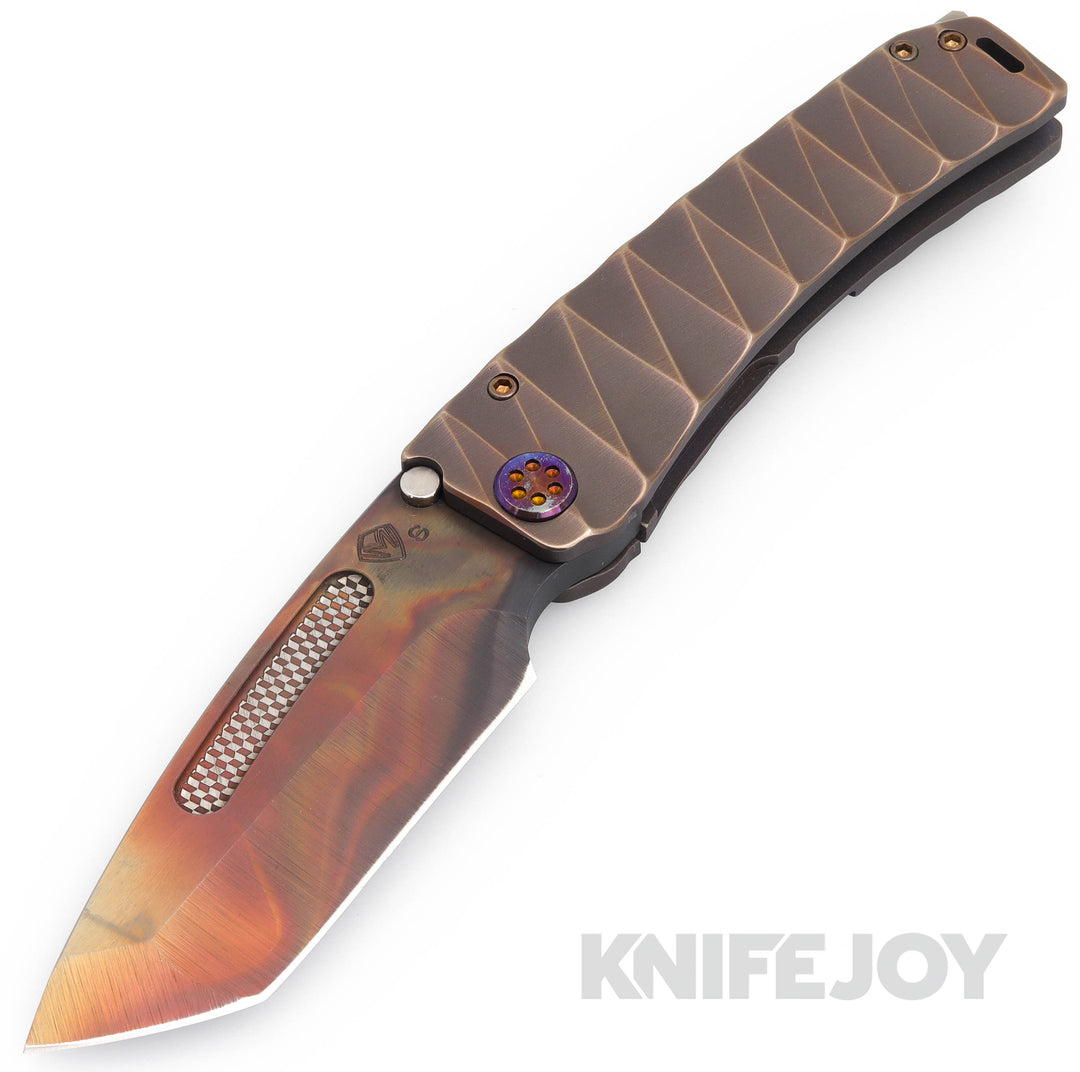 Medford Knives Marauder-H (Full Sized Handles) S45VN Etched Vulcan