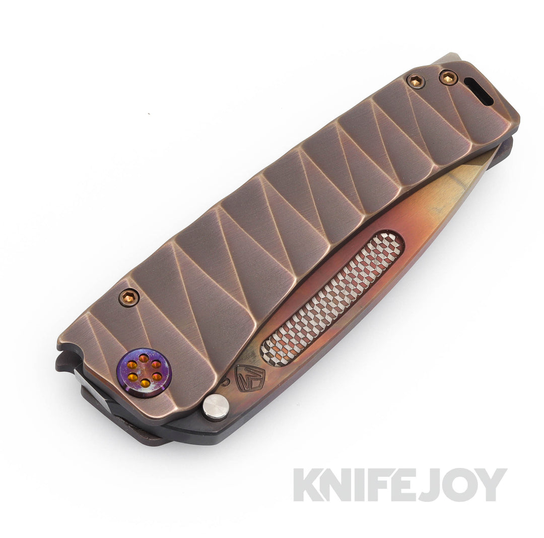 Medford Knives Marauder-H (Full Sized Handles) S45VN Etched Vulcan