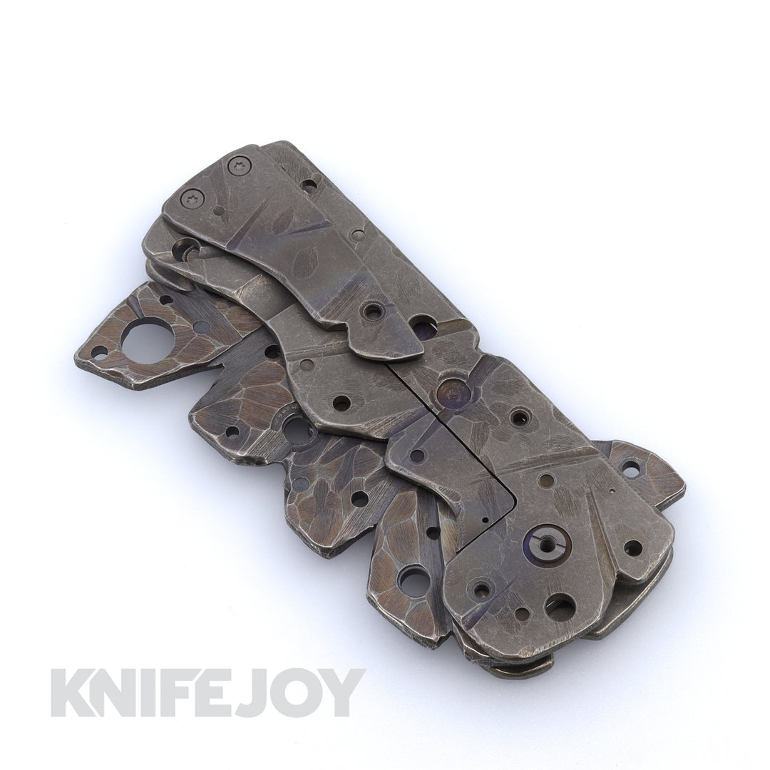 RichMade Knives Large Zombie Killer Folder D2 Blade with Titanium