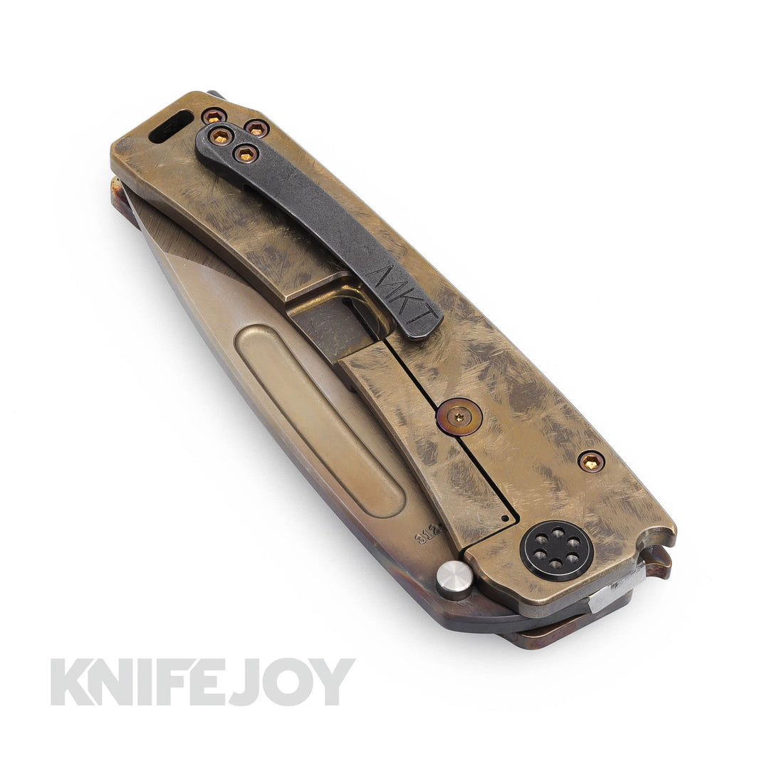 Medford Knives Marauder-H S45VN Vulcan Drop Point Blade with