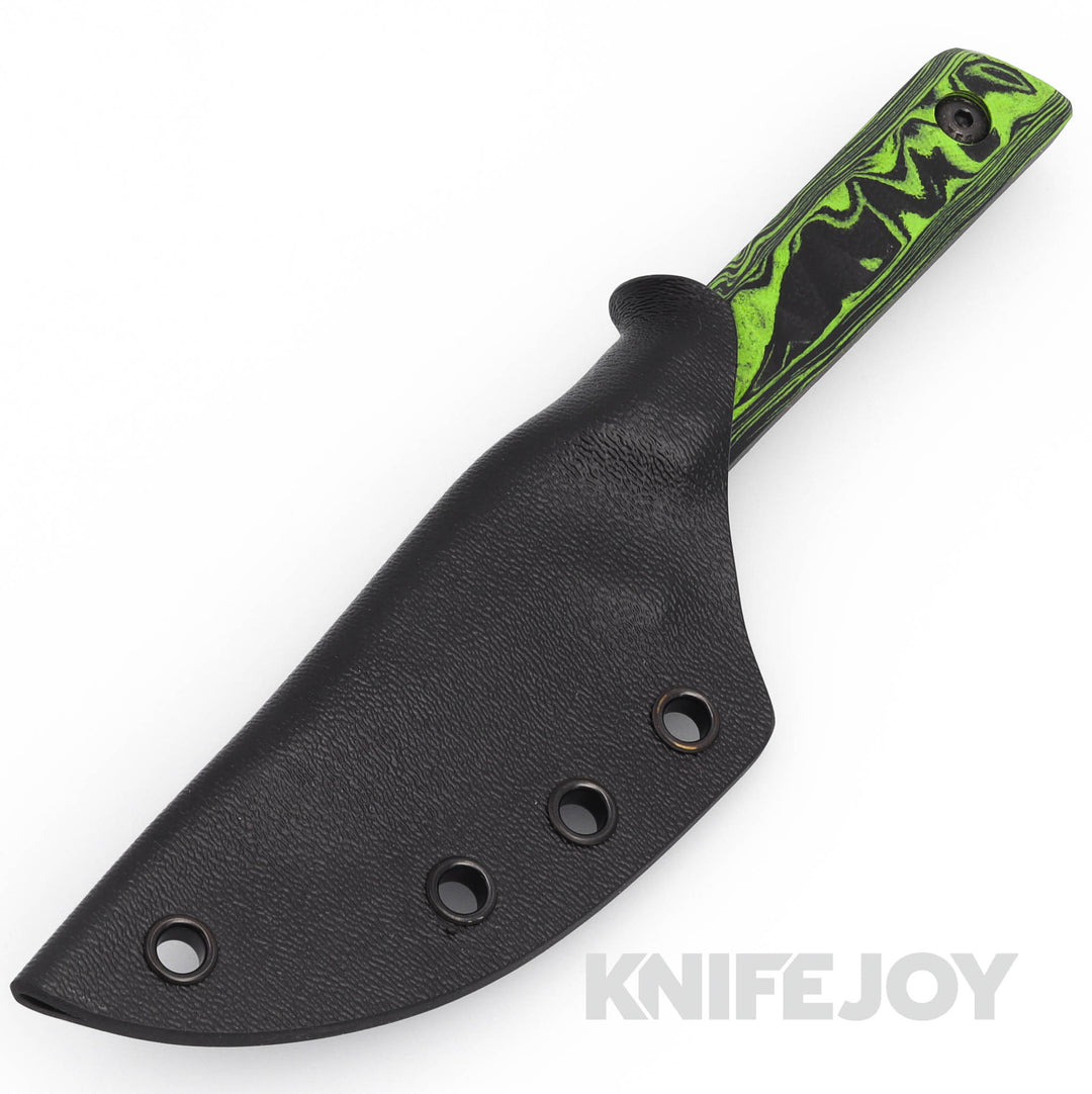 Bald Man Knife and Tool Thicker Clipper Fixed Blade Flamed