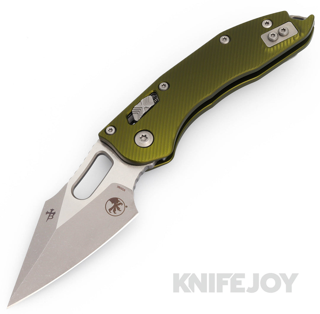 MICROTECH 169RL-10APFLOD Borka Stitch Ramlock Folding Knife Single