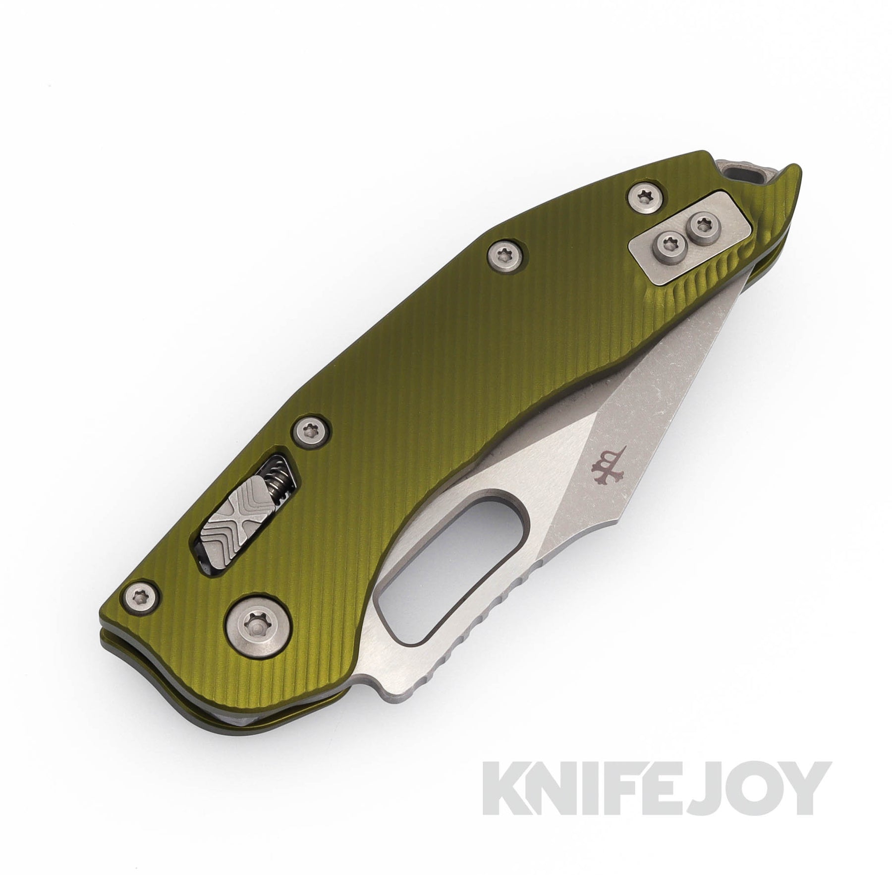 MICROTECH 169RL-10APFLOD Borka Stitch Ramlock Folding Knife Single Edg ...