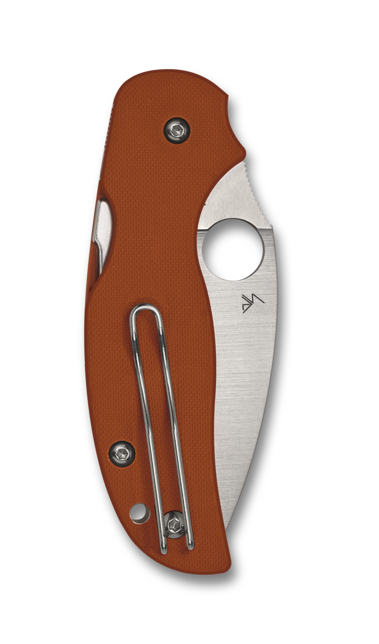 Spyderco C123GBORP Sage 5 Compression Lock REX 121 PlainEdge Blade