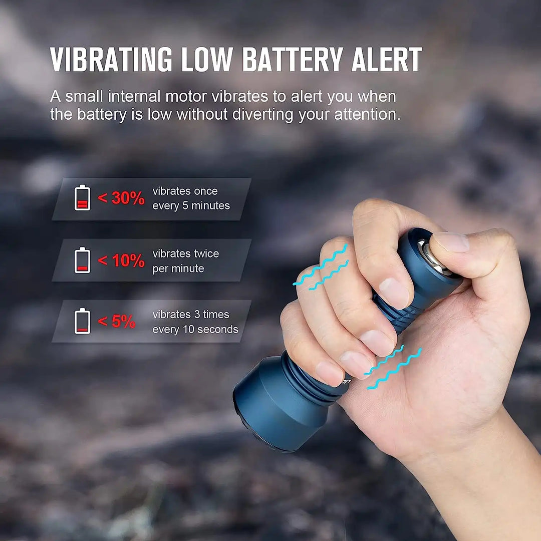 Olight Javelot Mini Midnight Blue Aluminum LIMITED Edition Long